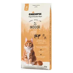 Chicopee Classic Line sausas maistas suaugusioms katėms su jautiena, 15 kg