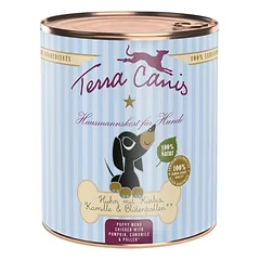Terra Canis šuniukų meniu, drėgnas maistas šuniukams 6 x 800 g — 2 nuotrauka