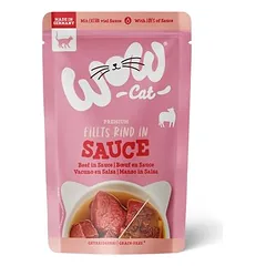 WOW Cat filė padaže, drėgnas maistas katėms 6 x 85 g, 80 - 99 g — 2 nuotrauka