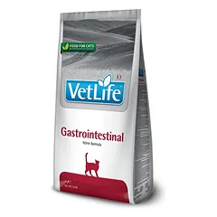 Farmina Vet Life Gastrointestinal Visavertis dietinis katėms skirtas ėdalas ūminiams žarnyno absorbcijos sutrikimams mažinti 10 kg
