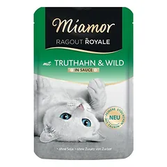 Miamor Ragout Royale padaže, drėgnas maistas katėms, ekonominė pakuotė 22 x 100 g — 3 nuotrauka