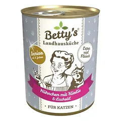 Betty's Landhausküche Cat - Senior Dosen 6x400g