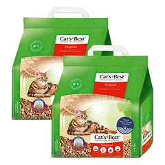 JRS Cats Best Eko Plus - Agregatinis medinis kraikas 2x5l