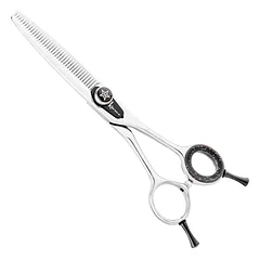 Kenchii Five Star Blenders - Single-sided thinning shears for groomers, 38 teeth with micro-serration