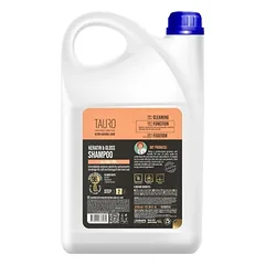 TAURO PRO LINE ULTRA NATURAL CARE Keratin & Gloss šampūnas šunų ir kačių kailio priežiūrai, 3785 ml — 3 nuotrauka