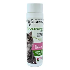 Vetocanis sausas šampūnas katėms, 150gr