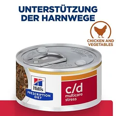 Hill's Prescription Diet c/d Multicare Stress Urinary Care mit Huhn photo