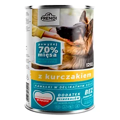 Frendi gabaliukai subtiliame vištienos padaže 1250g