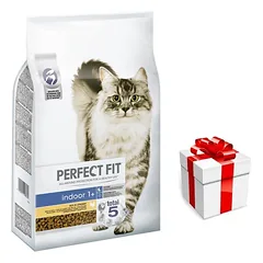 Perfect Fit™ - sausas visavertis pašaras suaugusioms katėms su daug vištienos 7kg + Staigmena katei