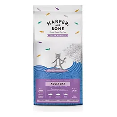 Harper and Bone Ocean Wonders sausas maistas katėms su žuvimi, 1,5 kg