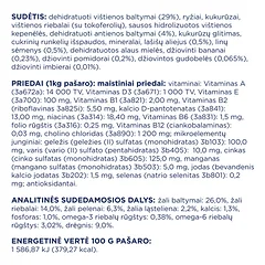 CLUB 4 PAWS Premium visavertis sausas pašaras mažų veislių suaugusiems šunims su antiena, 14 kg — 3 nuotrauka