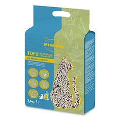 Finko tofu kraikas katėms, žaliosios arbatos kvapo 6L – 2,6 kg