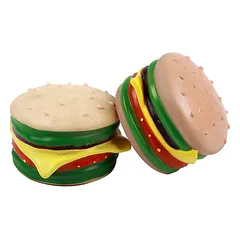 Žaislas šuniui guminis burgeris, 4.5x8cm