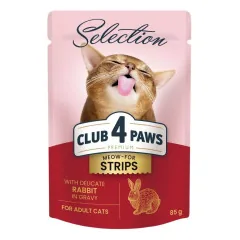 Club 4 Paws Premium Selection konservai su triušiena katėms
