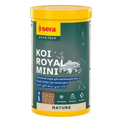Sera KOI Royal Mini Pagrindinis Pašaras Tvenkinių Žuvims, Granulės, 1000ml (320g)