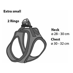 Flexi New Comfort ritininis pavadėlis šunims XS (virvelė) 3 m, mėlynas — 3 nuotrauka