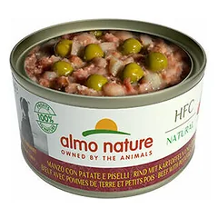 Almo Nature HFC Natural jautiena su bulvėmis ir žirneliais, drėgnas maistas šunims 95 g — 2 nuotrauka
