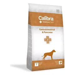 Calibra Veterinary Diets Dog Gastro & Pancreas sausas maistas šunims, turintiems virškinamojo trakto ir kasos sutrikimų, 2 kg