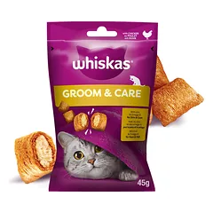 WHISKAS Healthy Shine 45g skanėstas katėms, su vištiena