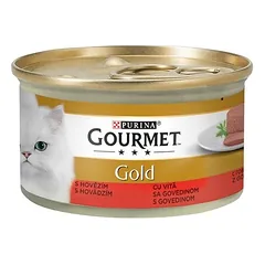Gourmet Gold mousse 24x85g paštetas su jautiena, triušiena, ėriena ir veršiena, 24 x 85 g — 5 nuotrauka