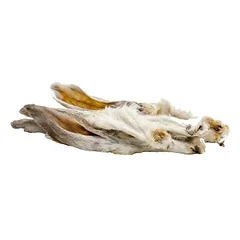 Classic Dog Snack Kaninchenohren mit Fell 100g