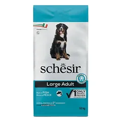 Schesir Dog Large Adult su žuvimi, sausas maistas šunims