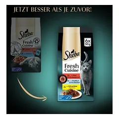 Sheba Fresh Cuisine Taste of Paris drėgnas maistas katėms 6 x 50 g, < 79 g — 2 nuotrauka