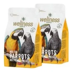Lesalas didžiosioms papūgoms Wellness Pappagalli 2x750 g