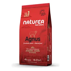 Sausas maistas suaugusiems šunims ir šuniukams su ėriena – Naturea Naturals Adult & Puppies Lamb nuotrauka