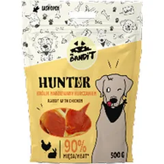 Mr. Bandit HUNTER triušių ausytės su vištiena 500g