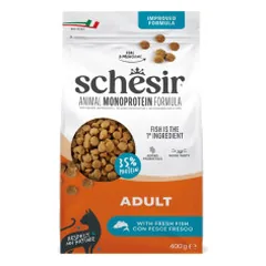 Schesir Monoprotein sausas pašaras su žuvimi katėms