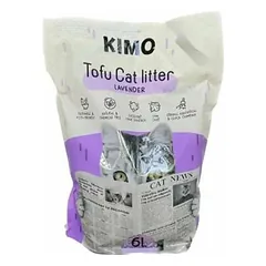 Kimo tofu cat litter with lavender extract 2,5 kg (6 L)