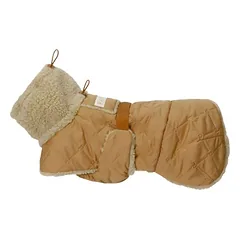 PAIKKA striukė šunims Quilted Sherpa Jacket, camel