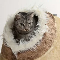Trixie minkštas guolis-urvas katėms Minou, Mažiems 5–10 kg — 5 nuotrauka