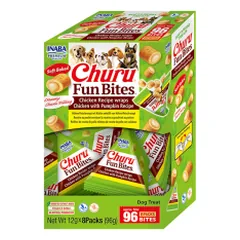 Churu Fun Bites skanėstai su vištiena ir moliūgu šunims, 96 g