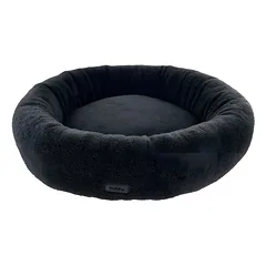 Nobby Hunde Komfortbett Donut Jella dunkelgrau