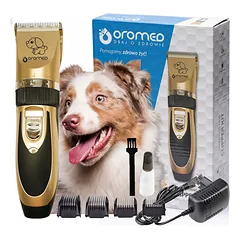 Gyvūnų kirpimo mašinėlė OROMED ORO-PET CLIPPER GOLD rinkinys