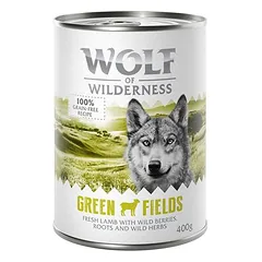 Wolf of Wilderness Adult drėgnas maistas šunims 1 x 400 g — 5 nuotrauka
