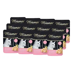 Miamor Feine Filets - drėgnas kačių maistas tunų filė su krabais 12x100g