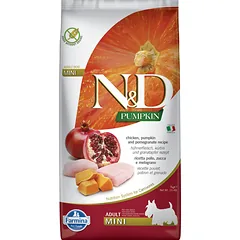 FARMINA N&D Pumpkin chicken&pomegranate adult mini 2x7 kg