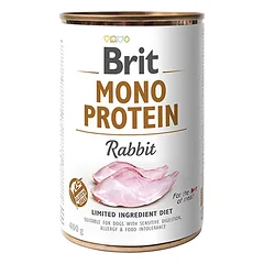 BRIT CARE wet Mono Protein Rabbit 400 g parduotuvėje zooprekes24.lt