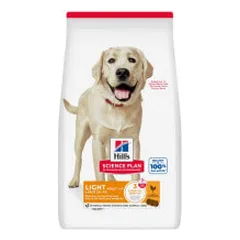 Hill's SP Canine Light Large Breed sausas pašaras su vištiena didelių veislių šunims, 18 kg - Pet24