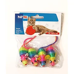 HapPet Pelės 5cm, 4vnt — 2 nuotrauka