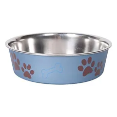 Karlie Hundenapf Edelstahl Ascar blau-metallic