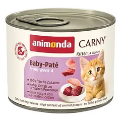 animonda Carny Kitten 12 x 200 g, drėgnas maistas kačiukams — 2 nuotrauka