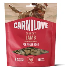 Carnilove CRUNCHY AVIŲ MĖSA SU SPANGUOLĖMIS 200 g