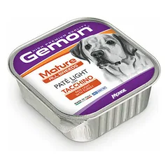 Gemon Dog Mature All Breeds paštetas Light su kalakutiena, drėgnas maistas šunims 150 g