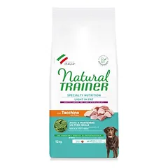 Natural Trainer Light in Fat Adult Medium & Maxi su kalakutiena, sausas maistas šunims — 3 nuotrauka