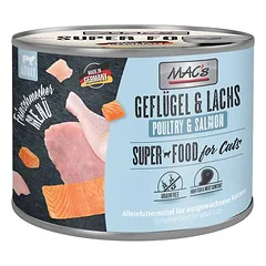 MAC´s Cat Feinschmecker drėgnas maistas katėms 6 x 200 g — 1 nuotrauka