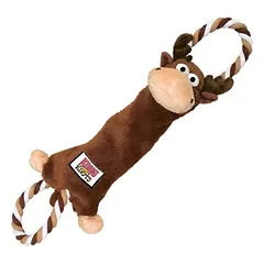 KONG Knots Tugger Moose M/L – pliušinis traukiamas žaislas šunims, 1 vnt. — 3 nuotrauka